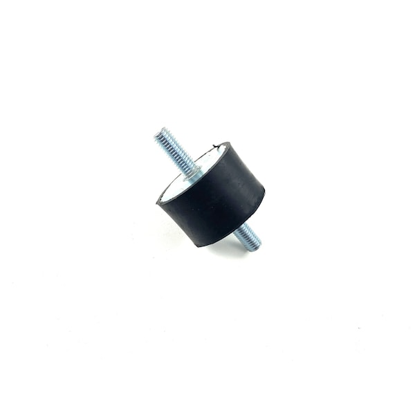Fairchild Industries Rubber vibration isolator mount, male to male, metric, Natural Rubber 50A, Zinc-plated steel RVI1014-MM50 - main